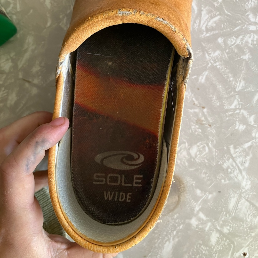 Honey Dansko Clogs - Picture 5 of 7